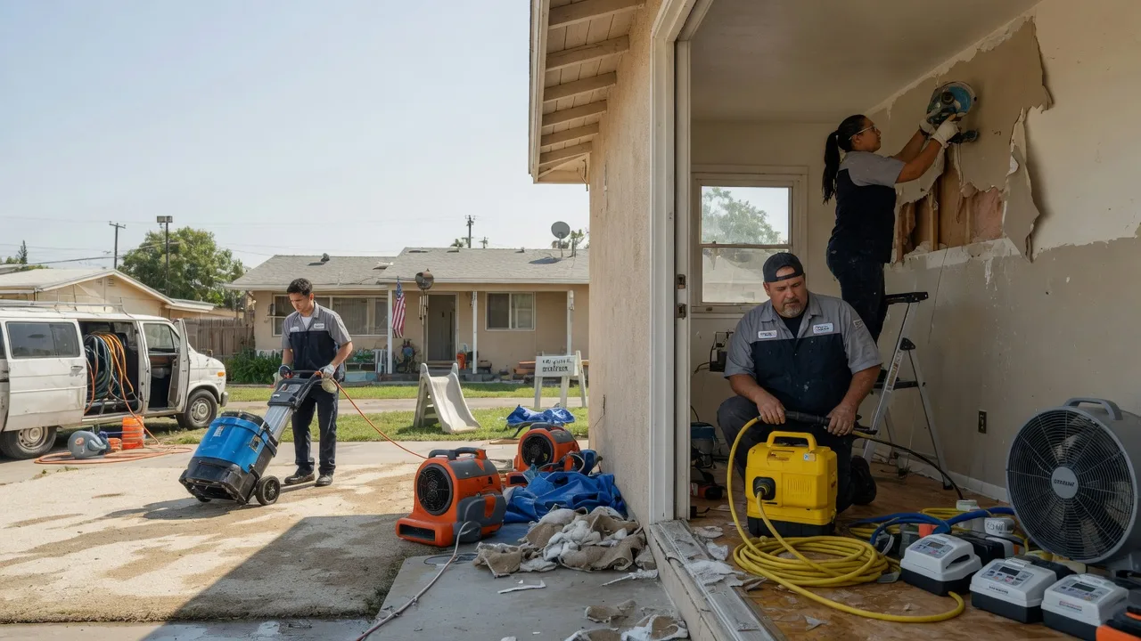 Water Damage Restoration in West York, IL near me